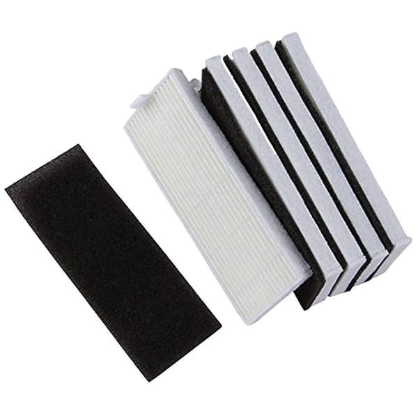 Ny 5 stk svamp + 5 stk Hepa-filter for erstatning A4 robotstøvsuger