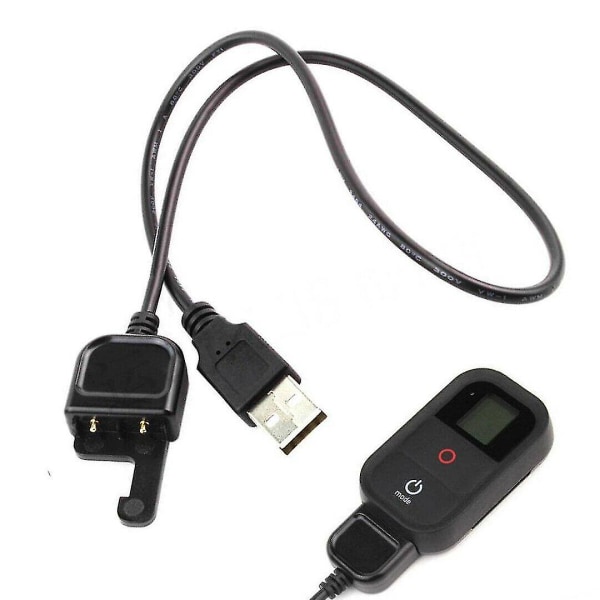 1 m USB latauskaapeli Gopro Hero 6 5 4 3/3+/2+ Cam Wifi -kaukosäätimelle
