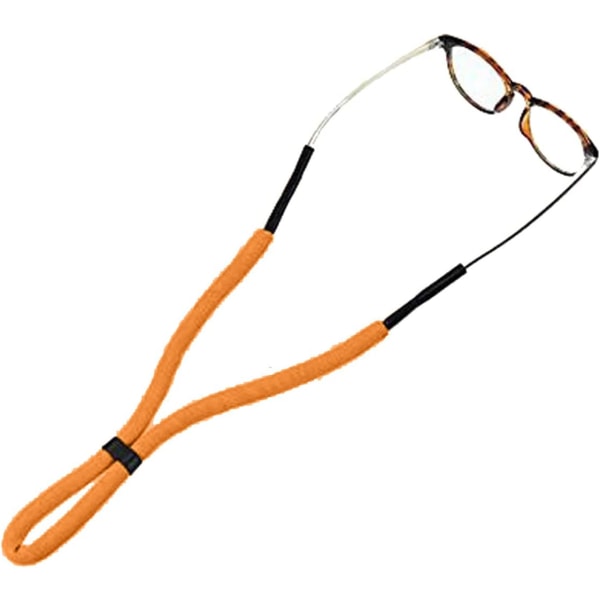 4 STK Sportsnøkkelbriller Briller Flytende svømmetau Taubriller Dykkersmykkeverktøy Sjøglassperler (01-lilla, svart, rosa, oransje, én størrelse