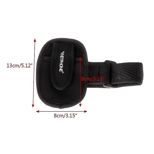 Referee Interphone Armbånd Veske Headset Armlet Headset Rider Portable Bag Case E7ca