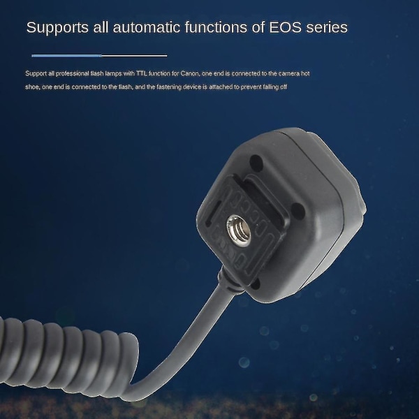 Oc-e3 Off-Camera Flashkabel Varm Sko Sladd Synk Off-Camera Flash Fokus Kabel Kamera Förlängningssladd