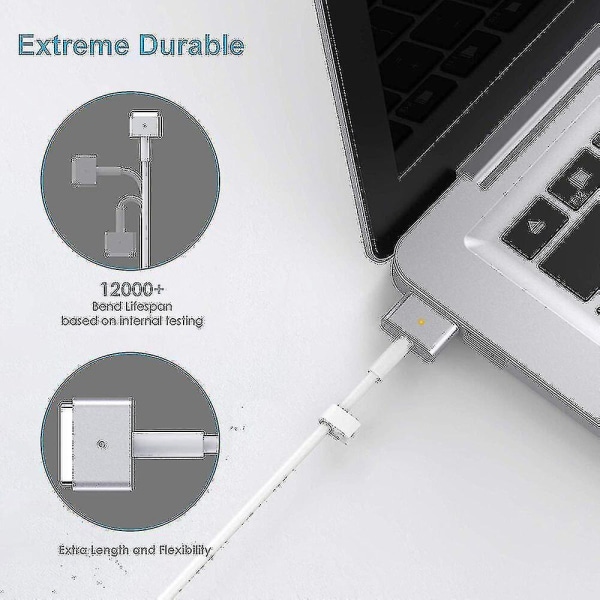 85w Magsafe 2 Power Laddare För Macbook Pro 13 15 Inch Retina-eu