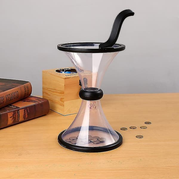 Transparent Vortex Sparebøsse Gravity Circling Sparingboks Vortex Bank