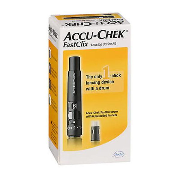 Accu-Chek Fastclix Lansett-enhet Kit, 1 stk (Pakke med 1)
