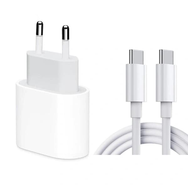 Samsung Hurtiglader - Adapter og Kabel 20W USB-C 2m