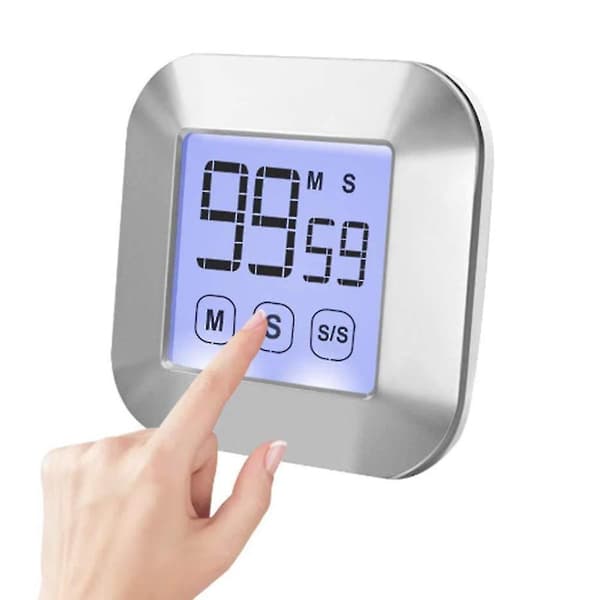 2023 - Køkken Timer, Digital Køkken Madlavning Timer Magnetisk Med LED Display