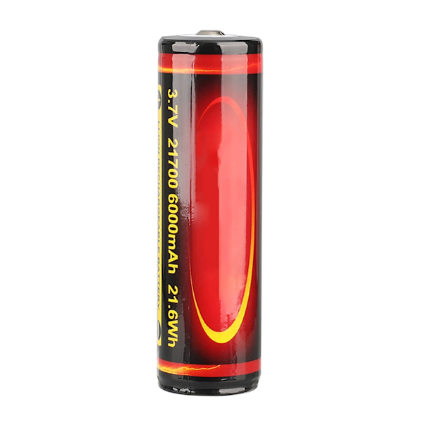 21700 6000mAh Högkapacitets 3.7V Uppladdningsbart Batteri Urladdning 3.7V Batteri
