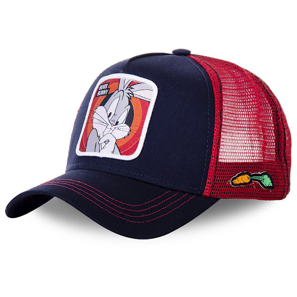 Piirretty Kani-Sorsa Kirjailtu Baseball-Lippis Kesä Mesh-Lippis Amerikkalainen Baseball-Lippis Aurinkohattu Trendikäs ja Monipuolinen