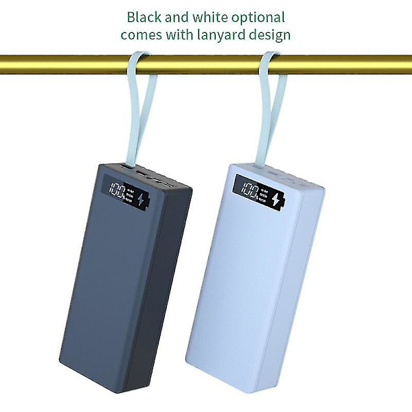 16 * 18650 Akun Kotelo PD 3.0 10W Nopea Langaton Lataus DIY Power Bank Kotelo 18650 Akun Latauspidike Puhelimelle