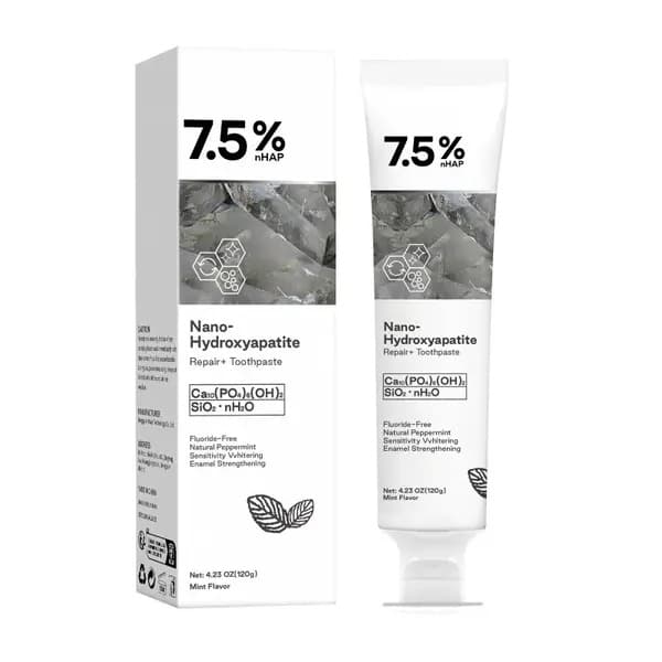 1-3x 7.5% Hap Nano-Hydroxyapatite Toothpaste Deep Cleaning for Sensitive Teeth_Special Gifts 2pcs