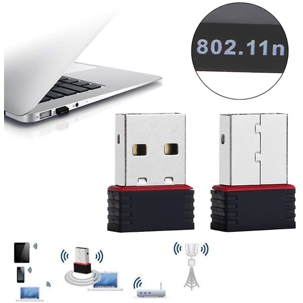 Ctmw Rt5370 Raspberry Pi Wifi-adapter/wifi-dongle med Soft Ap-funksjon Plug And Play for Windows10, Raspberry Pi Mag250 254 322 K