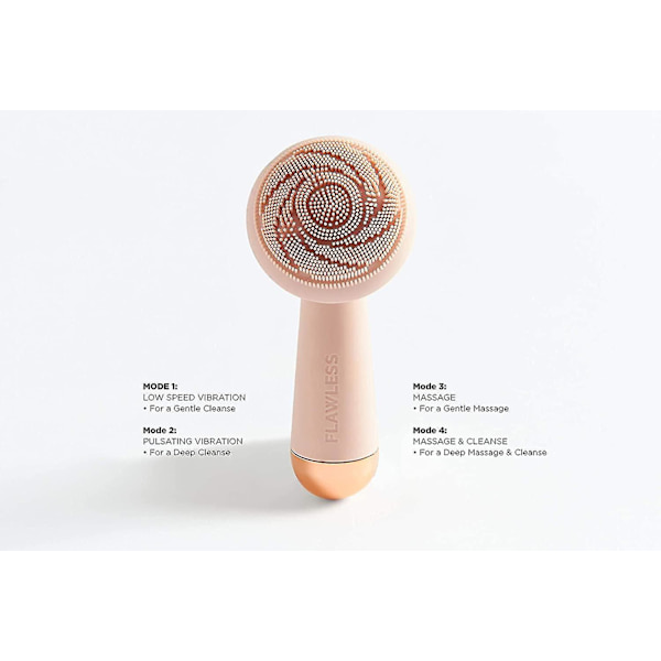 Flawless Cleanse Silikoni Kasvoharja Ja Puhdistusaine, 1 Kpl