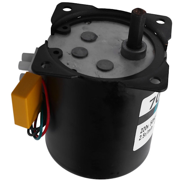 220v AC 40W Lågvarvig Växelmotor 70KTYZ Permanentmagnet Synkronmotor Justerbar Riktning H