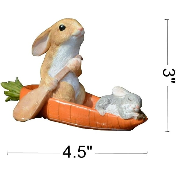 Garden Bunny Statue - Emosjonell kanin