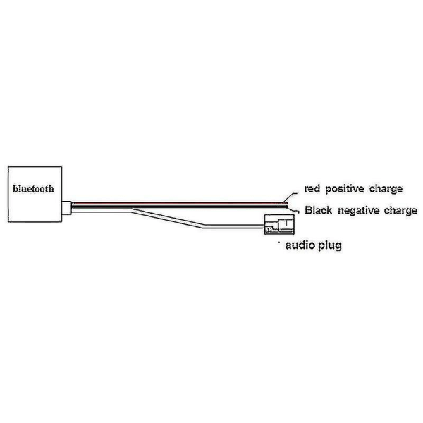 Bluetooth-sovitin Alpine Kce-236b Cda-9852 Cda9852 9856 Cde9885 9872 autoille -ys