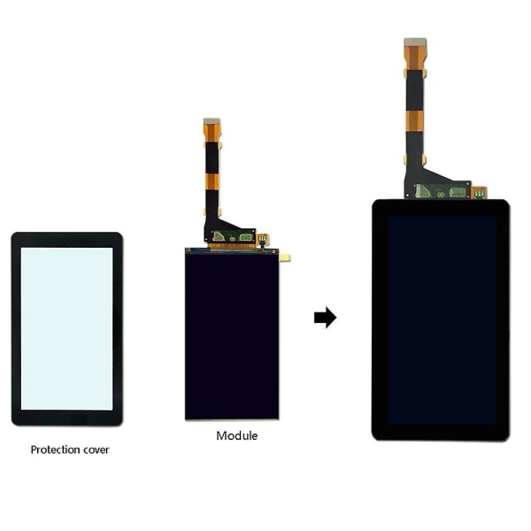 5,5 tum 2K LCD-skärm 1440x2560 HD LCD-skärm för LD002R/ Mars/ Fiberoptisk 3D-skrivare