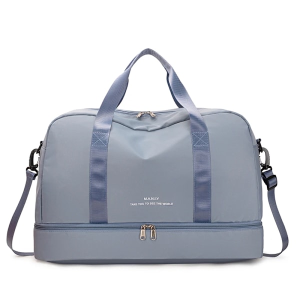 AOTTLA Casual Stor Resväska för Kvinnor Multifunktionell Axelväska Högkvalitativa Crossbodyväskor för Kvinnor Bol Azul