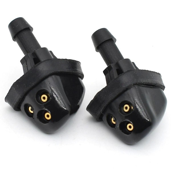 2x främre vindrutetorkare spolarmunstycken för Suzuki Swift Mk2 Sx4 Mk1 Grand Vitara 1998 - 2005 Escudo Aerio Jimny