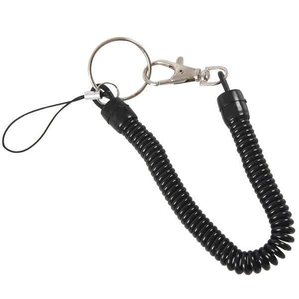 Hummerlås Able Cord Stripe Coil Lanyard For Mobile Ph