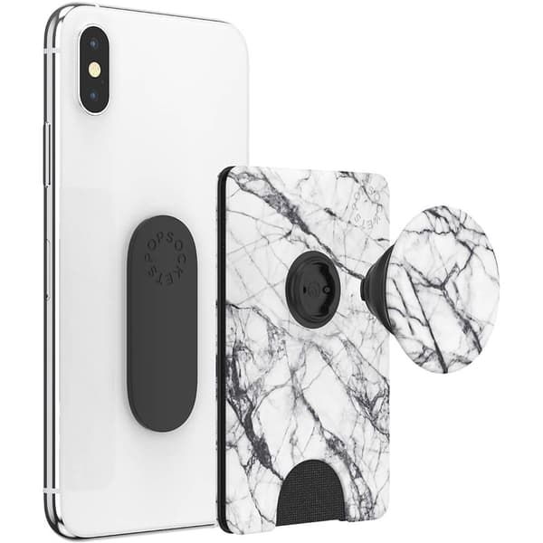 POPSOCKETS Kort Holder Tegnebog PopWallet - Marmor