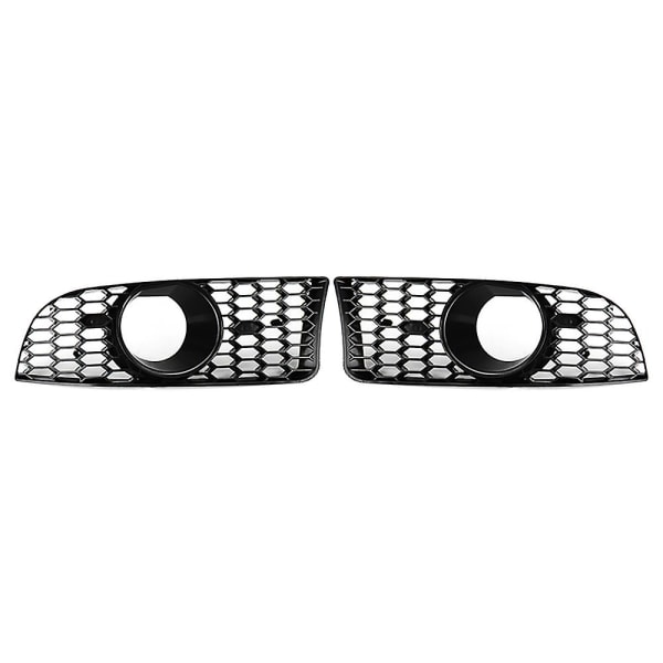 2x Bil Frontgrill Grill Nedre Stötfångare Dimljusskydd För E90 E91 E92 E93 2004-2012 Stil A