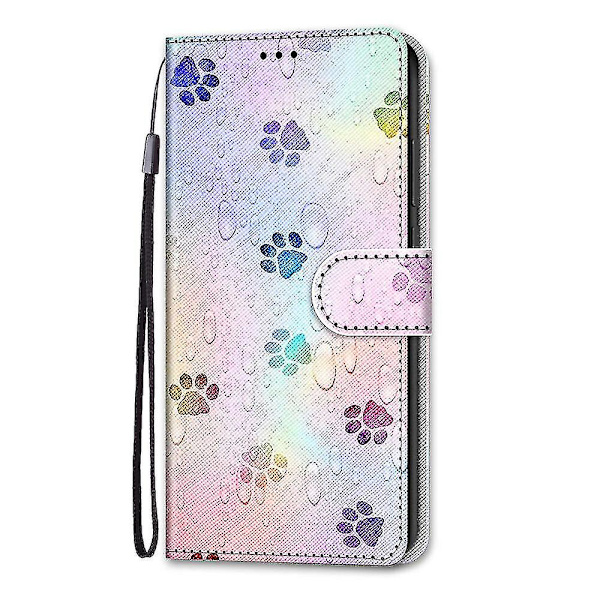 Cht-fodral för Samsung Galaxy S21 Ultra målat flipfodral magnetisk stängning fotavtryck