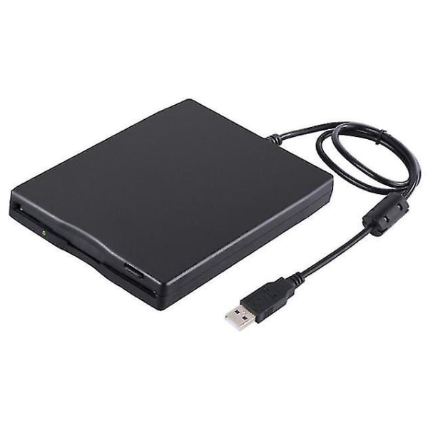 USB Floppy Drive, Ekstern USB Floppy Disk Drive 1.44 Mb Slim Plug And Play FDD Drive Til PC Windows