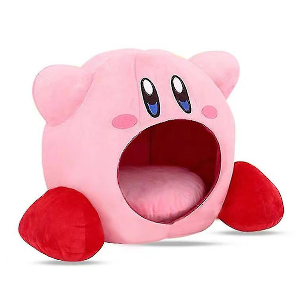 Kirby plys sovepude Sov inde i Kirbys mund med denne Kirby plys sovepude!