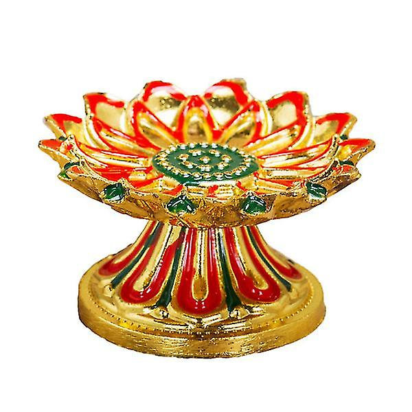 1 stk Smørlampeholder Buddha Altar Lys Metall Lysbeholder