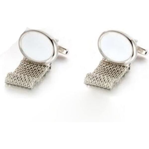 Mansjettknappersett for brudgommen Mansjettknapper Spiker Mansjettknapper Lapel Klips Krage Klips Tilbehør Mansjettknapper