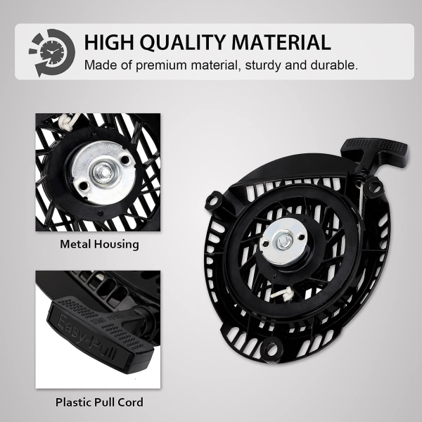Återdragbar Startvev för Kohler Xt675 Xt650 Xt775 Xt800 Motor Toro Gräsmatta Klippmaskin Dragstart Återdragbar Fjäder