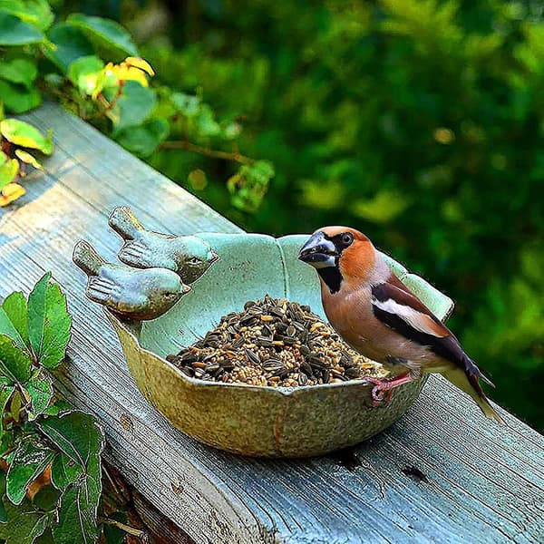 2023 - Keramisk Robin Mater, 15*15*7.5cm