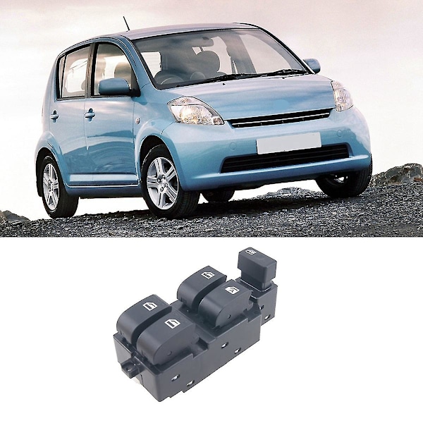 Strømbryter for vindue, hovedbryter for Daihatsu Sirion Terios J2 Avanza Høyre Styre