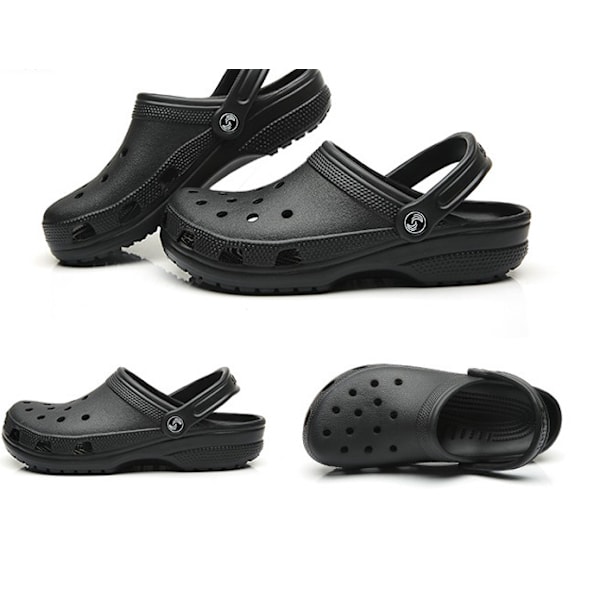 Crocs Strandskor Sandaler Unisex (Svart Storlek 42-43) DXGHC