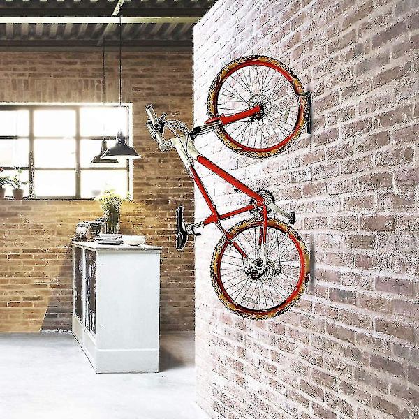 Cykelställ Garage Väggfäste Cykelkrok Cykelkrok Cykelupphängning Cykel Vertikalt System För Garage Inomhus Skjul