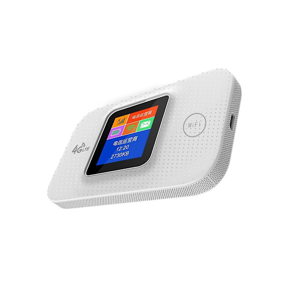 4G SIM-kortti WiFi-reititin Värillinen LCD-näyttö LTE WiFi-modeemi SIM-kortti reititin Mifi Taskukokoinen Hotspot Built-