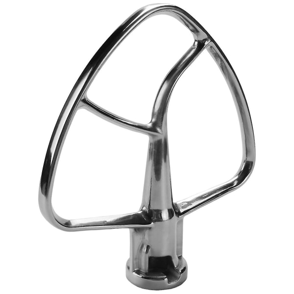 Flatvisp i rustfritt stål for KitchenAid 4,5 Qt - 5 Qt Tilt-stand miksere - Tilbehør for kjøkken