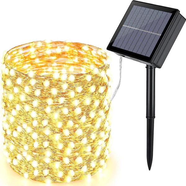 Solar String Lights, extra lång 72ft 200 Led