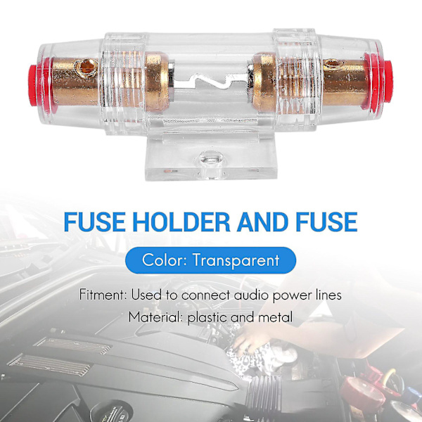Bil 8 Gau Fuse H Og Fuse 60 Amp O Kabel
