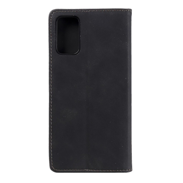 Xiaomi Mi 11i Etui Magnetisk Lukning Pung Bog Flip Folio Stativ Vis Læder Cover Stødsikkert - Sort