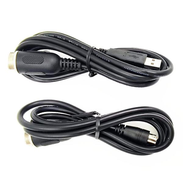 1 kpl Din6 USB-kaapeliadapteri Thrustmaster Th8a -liitäntään, sopii Tssh Tssh+/ Present [DB] USB 1 kpl