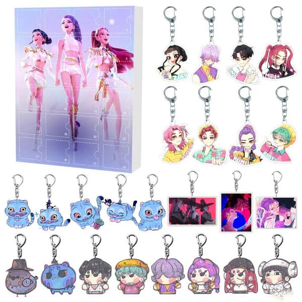 Julekalender, K-Pop Devil Hunter Julekalender, Julegave, Egnet til Witch Hunter Gruppe A H