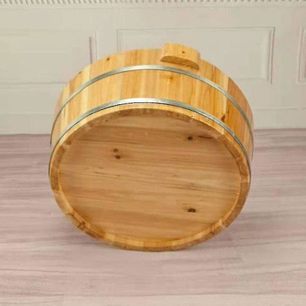 Puinen jalkakulho Puinen jalkakylpyämpäri Pedikyyriämpäri Jalkamassager Jalkakylpyhoito Jalkakylpyyn Hieronta Spa Sauna Liotus Pedikyyrihieronta