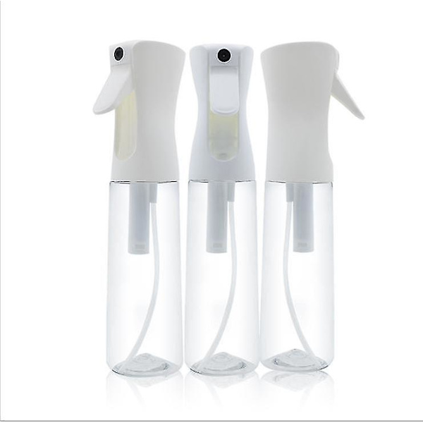 3-pack Kontinuerlig Sprayflaska för Hårvatten, Ultrafin Mistspray för Frisyrer