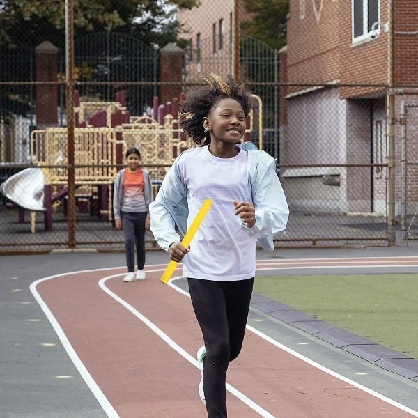 5 stk Running Baton Field Løbeløbsstave Løbestafetstave Plastic Stafett Løbestave til Sport Udendørs Acti