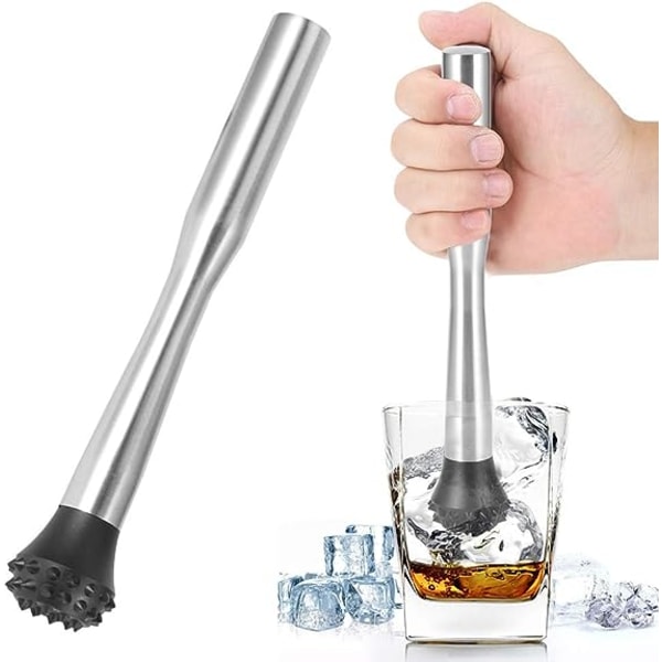 Spike Bar rustfrit stål knust popsicle citron knust omrøring pund popsicle bar forsyninger redskaber rustfrit stål knust popsicle bartender bar til