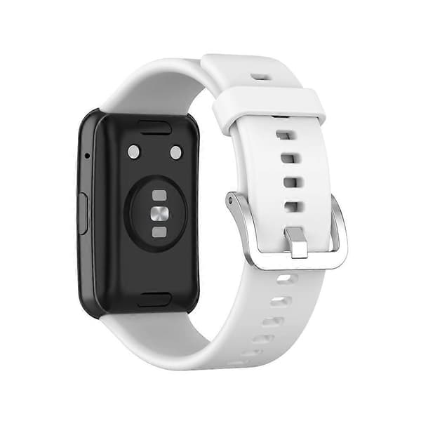 Myk silikonklokkerem til Huawei Watch Fit - Hvit White