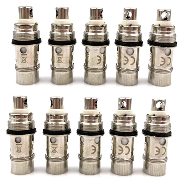 10 stk/boks Erstatningscoil 0,7 ohm Bvc Mesh Coils for Nautilus 2s Erstatningskjerne