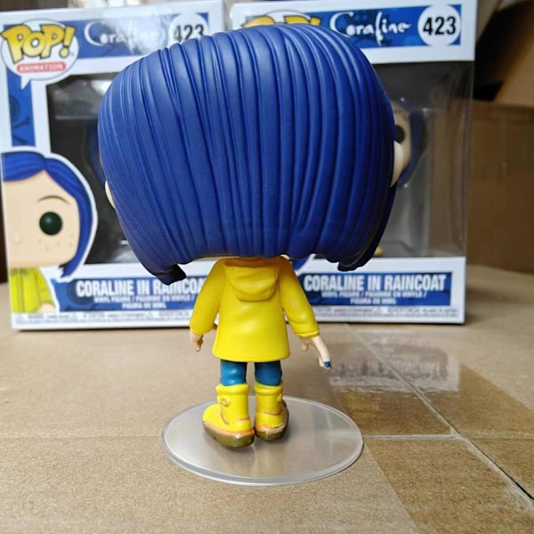 Animation: Coraline i regnrock Vinyl Action Figures Leksak Present till fans, 100% Ny