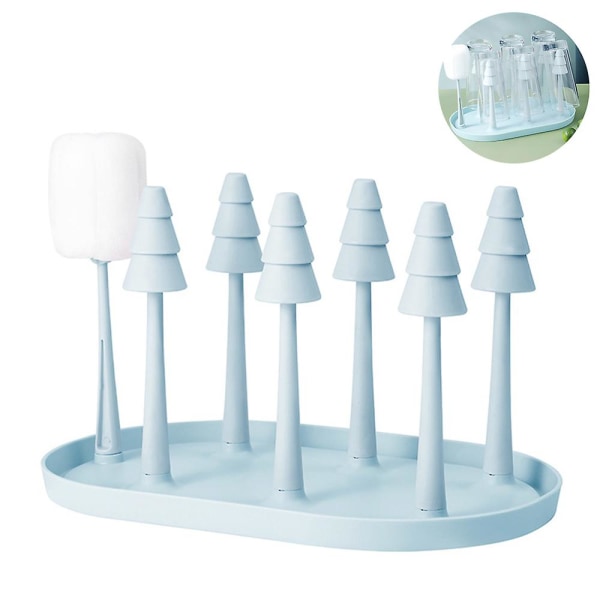 Baby Bottle Drying Rack, Cup Holder Detachable 6-bracket Drain Cup Holder For Baby Bottles Cups Water Cup